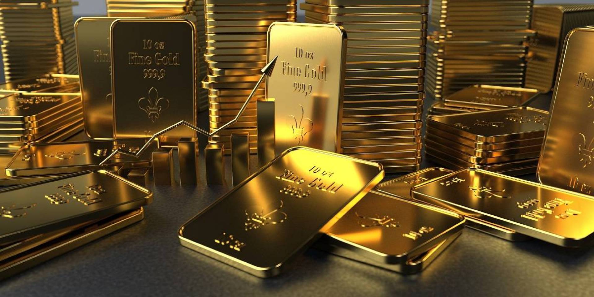 Gold prices on track for best year in a decade