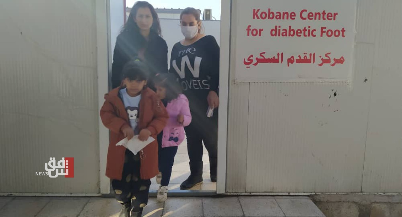 "القدم السكري" في كوباني.. نقطة مضيئة في عتمة الحرب 