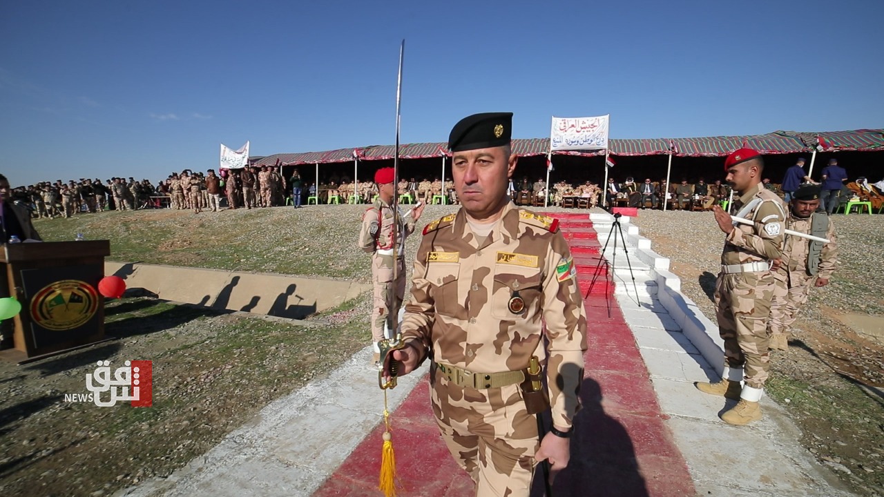 A military parade in Nineveh on the Iraqi Army Day