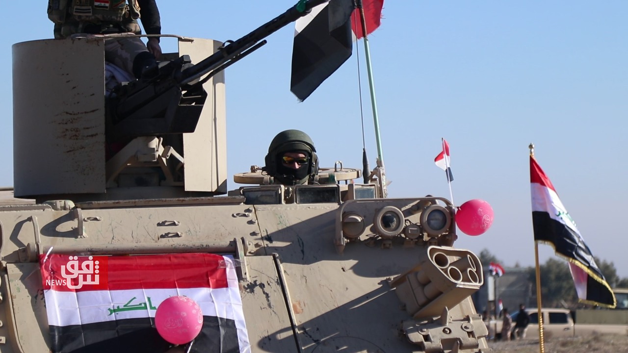 A military parade in Nineveh on the Iraqi Army Day