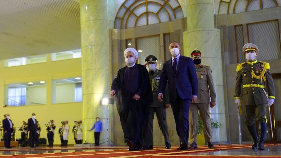 إيران تأمل تنفيذ إتفاق بين روحاني والكاظمي