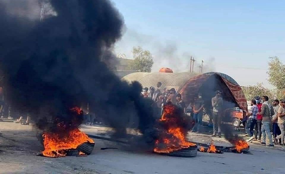 محتجون يغلقون شركة نفطية جنوبي العراق