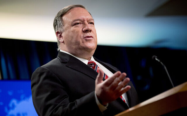 Iran still a threat, Pompeo said