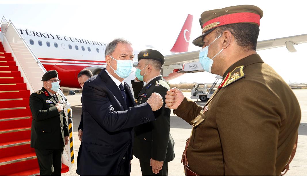 Turkey’ Defense Minister arrived in the Iraqi capital, Baghdad 