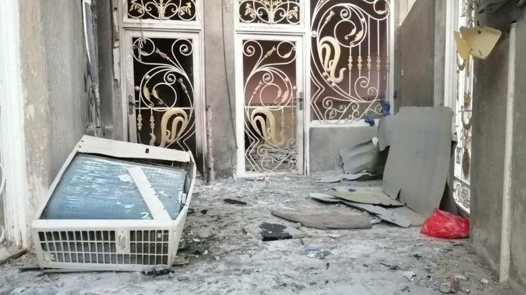 Unidentified individuals targeted the house of a civil activist in Nasiriyah 
