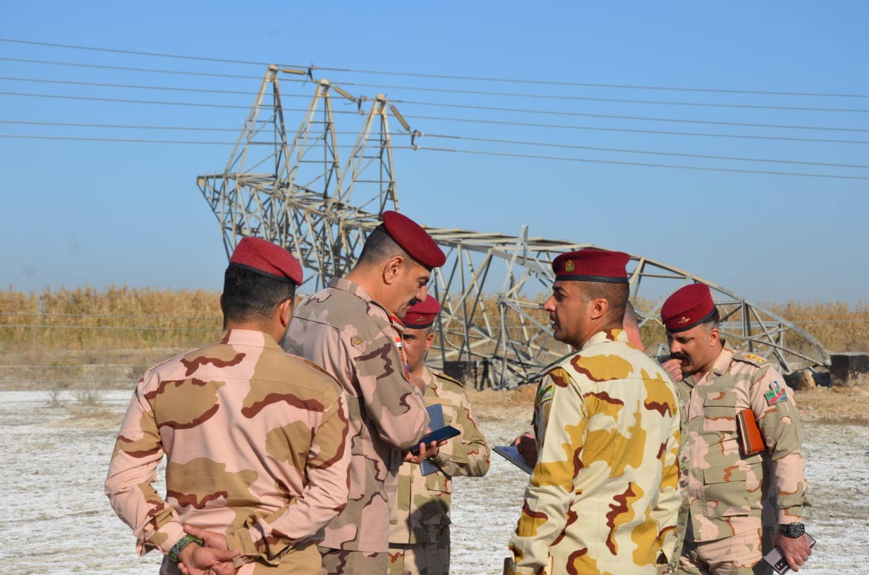 Power outages and Six billion dinar losses in terrorist attacks on power lines and stations 