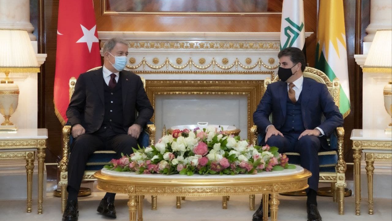 Nechirvan Barzani discusses the security situation in the Region with the Turkish Minister of Defense