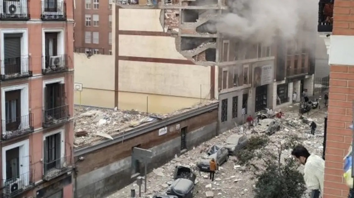 انفجار عنيف يهز العاصمة الإسبانية