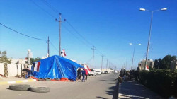 نصب "خيمة الاعتصام" للمطالبة بإقالة قائممقام قضاء الرفاعي بذي قار