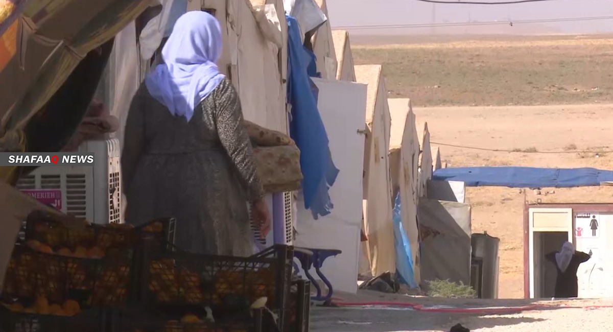 Fires break out in Jam Mashkou displacement camp in Duhok 