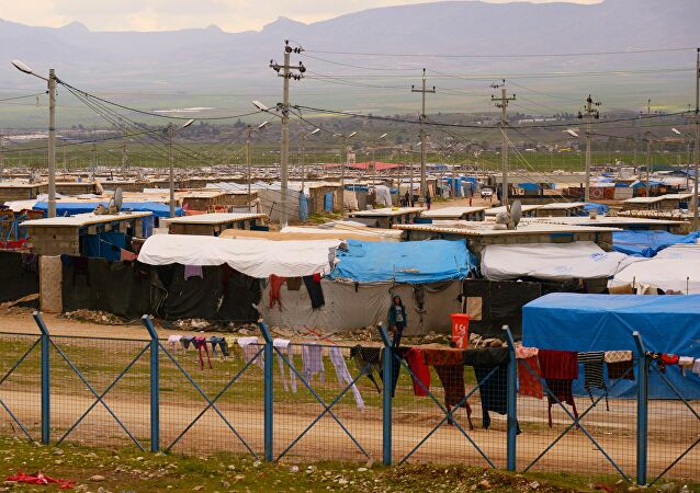 إحتراق لاجئين سوريين غالبيتهم أطفال في مخيم بأربيل