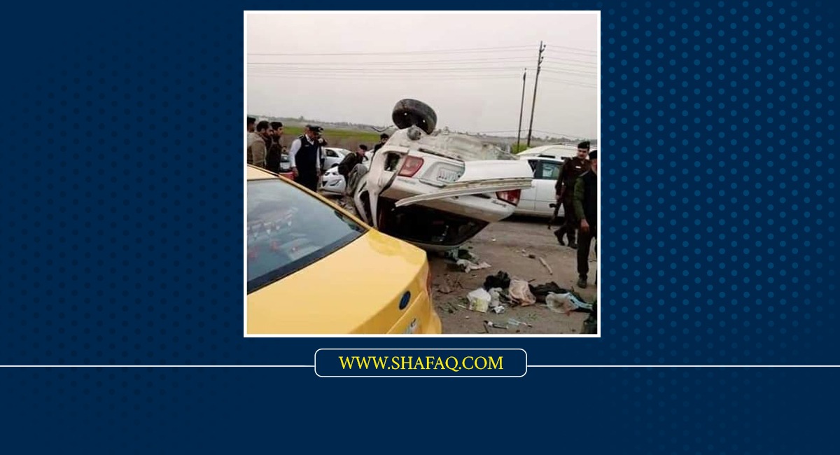 10 مصابين بحادث سير "مروع" على طريق بغداد - كركوك