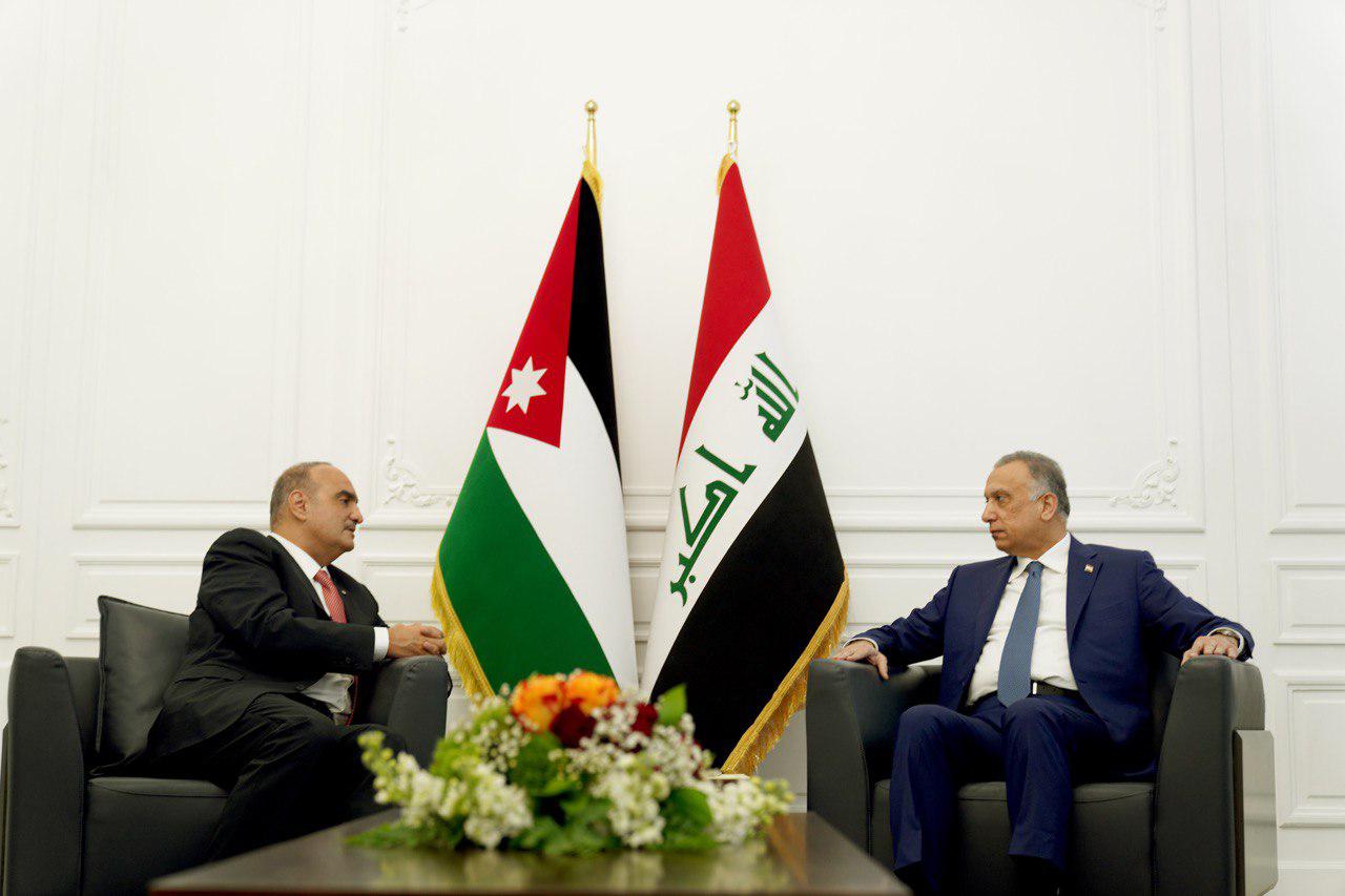 Iraq ‘AL-Kadhimi meets the Jordanian PM