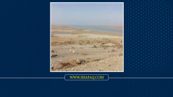 اكبر بحيرة في ديالى تفقد نصف خزينها والسيول الايرانية تغمر سد الوند