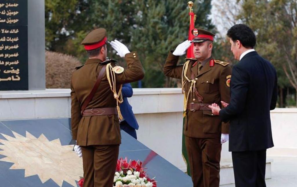 Nechirvan Barzani commemorates the February 1st anniversary 