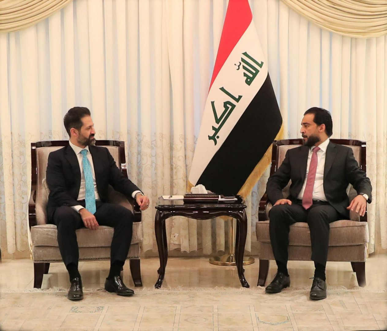 Talabani and al-Halbousi underscore the importance of the dialogues in resolving issues between Baghdad and Erbil