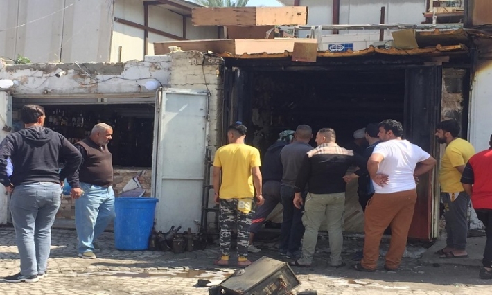 انفجار ثان يستهدف متجرا لبيع المشروبات الكحولية في بغداد