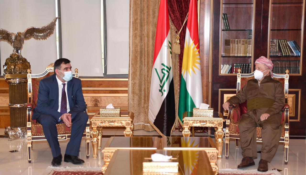 Barzani discussed the region's development with the Armenian Consul in Erbil