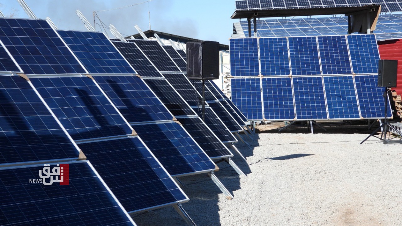 السليمانية.. تدشين أول مشروع طاقة شمسية لإنتاج الكهرباء (صور)