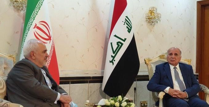Hussein conveys al-Kadhimi's endeavor to develop the Iraqi-Iranian relations to his Iranian counterpart