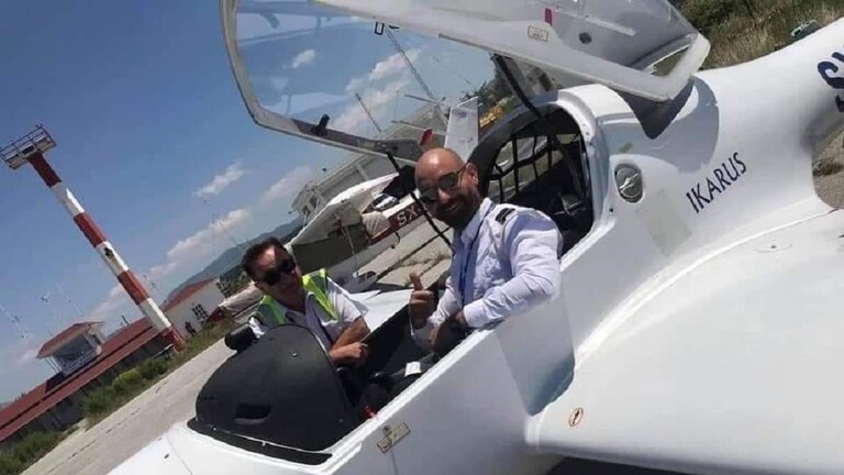 The missing Iraqi pilot's body found in the wreckage of his plane in Greece