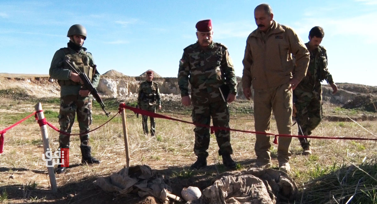 البيشمركة تعثر على مقبرة جماعية تضم عناصر من الشرطة العراقية أُعدموا على يد داعش 