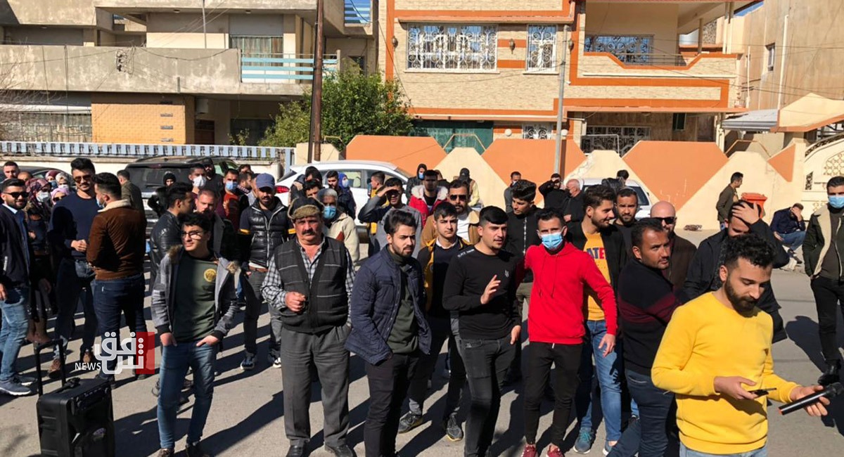 Kirkuk graduates demonstrate demanding job opportunities 