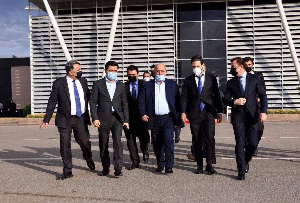 Erbil's delegation arrives in Baghdad
