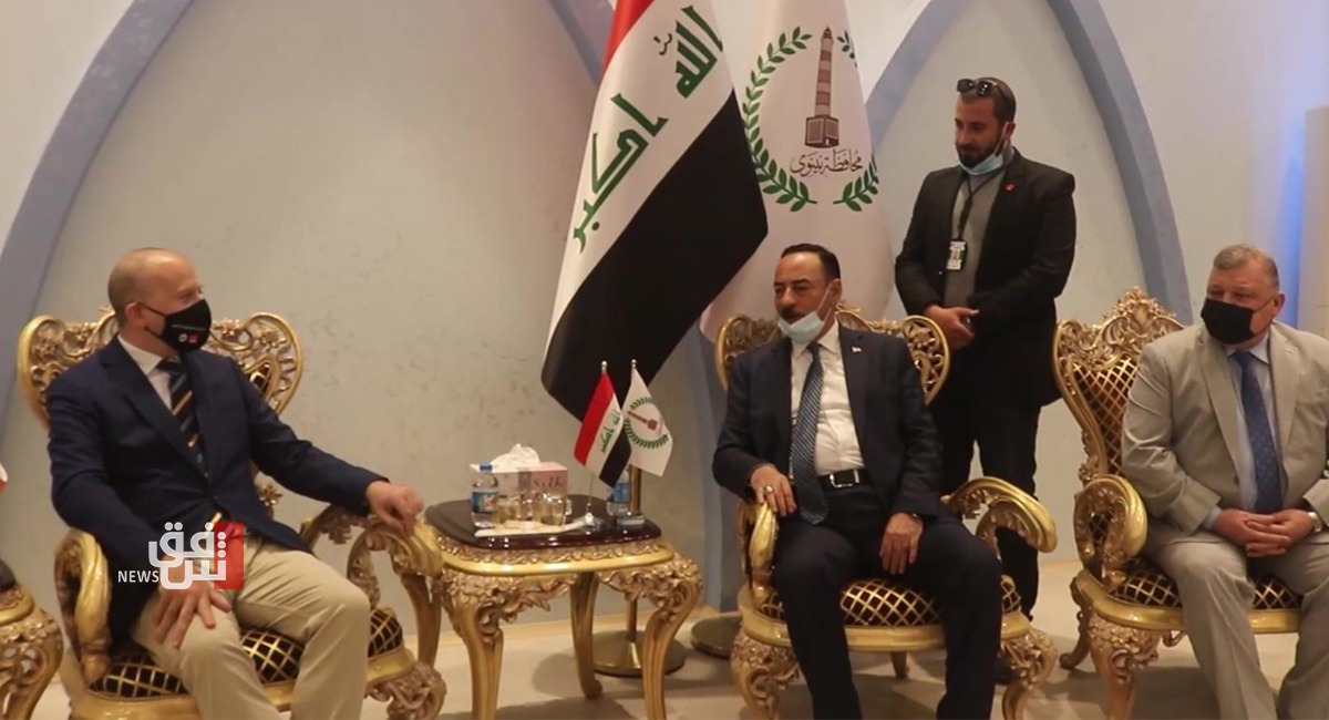 The French, German and Danish ambassadors to Baghdad visit Nineveh governorate 