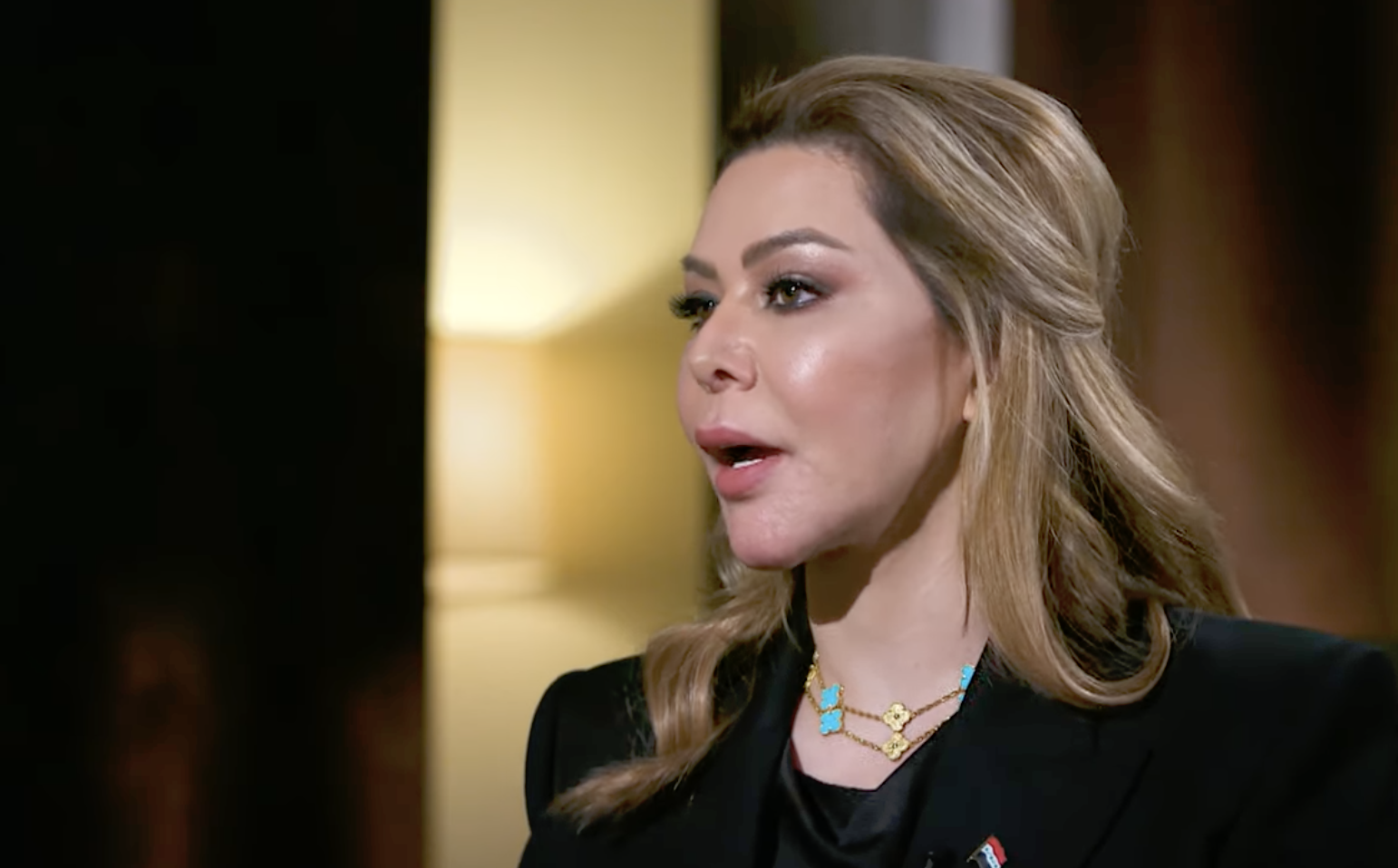 Saddam's exiled daughter looks forward to a role in the political process in Iraq soon