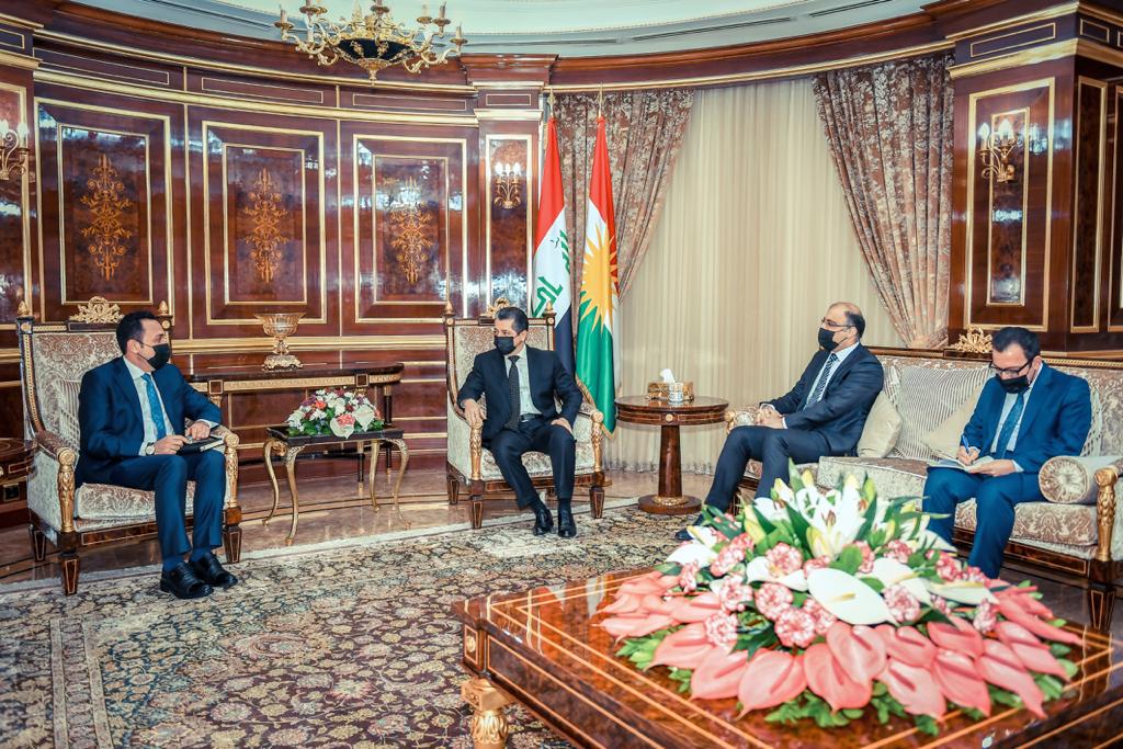 Kurdistan PM receives Erbil's new governor 