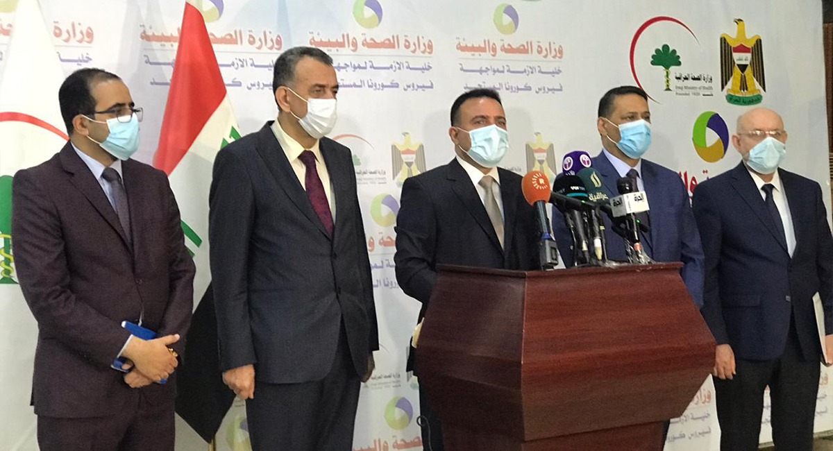 وزير الصحة يعلن زيادة الإقبال على المستشفيات بعد دخول السلالة الجديدة للعراق