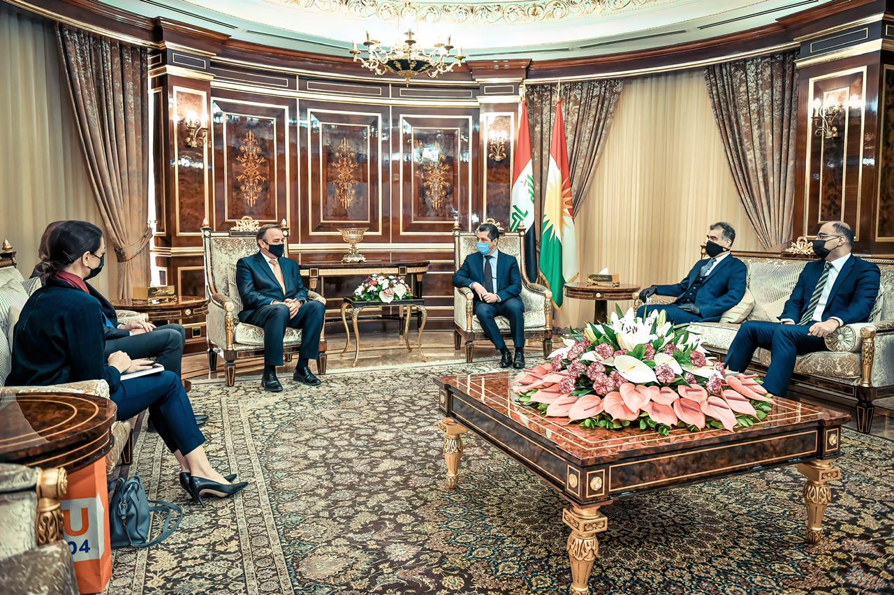 Kurdistan PM hosts the Dutch ambassador to Iraq 
