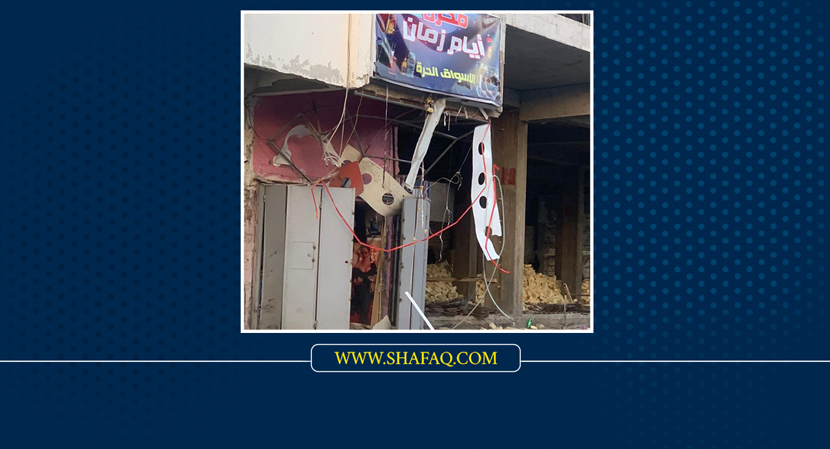Two liquor stores blasted in Baghdad this morning 