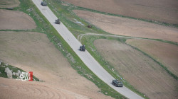 The Russian police conduct a patrol on the borders of NES and Turkey