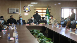 Al-Ghanimi arrives in Nasiriyah heading a high-level security delegation