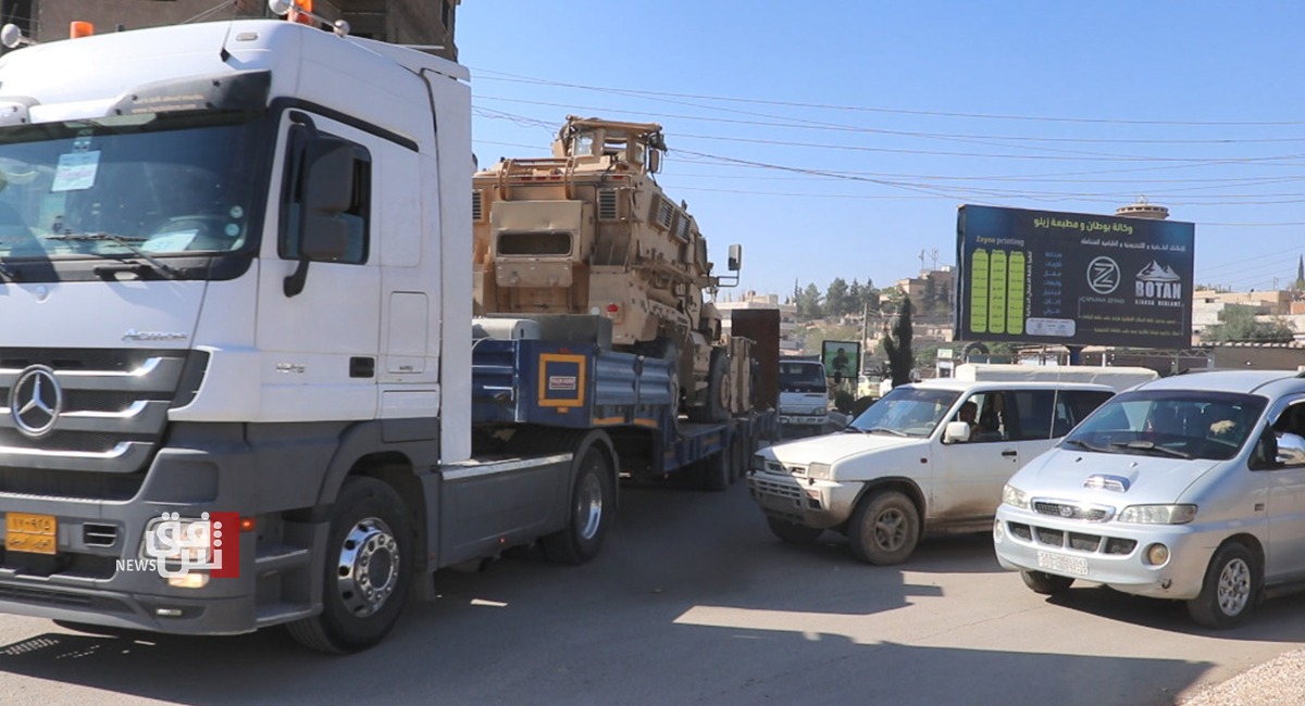 A Global Coalition convoy entered the Autonomous Administration coming from Kurdistan