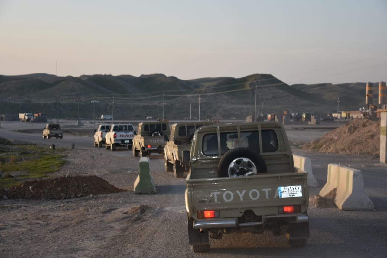 إنطلاق عملية أمنية "واسعة" لملاحقة داعش شمال شرق ديالى