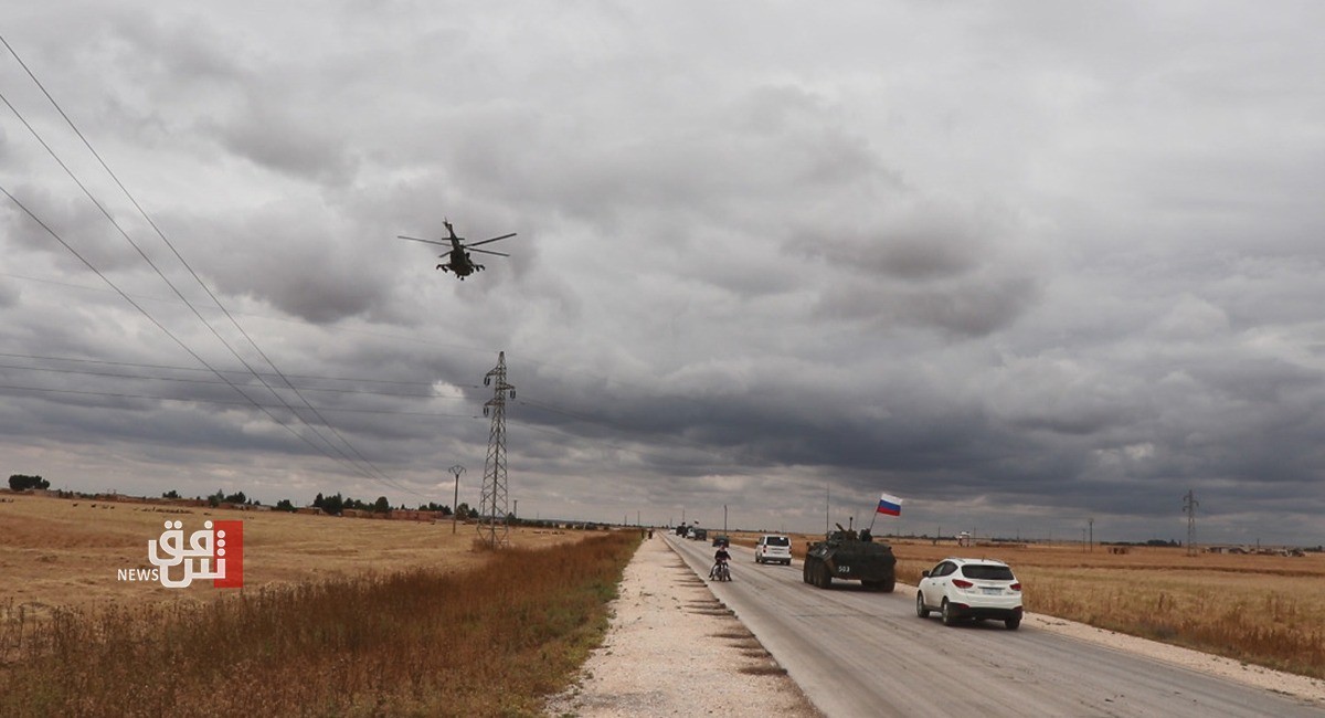 Russian Helicopter crashes Northeast Syria