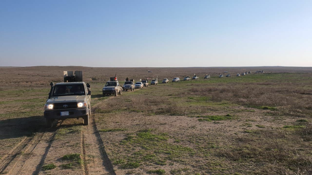 انطلاق عملية عسكرية عراقية لتعقب بقايا داعش على الحدود السورية