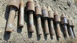 ضبط عشرة صواريخ "جهنم" في محافظة الانبار