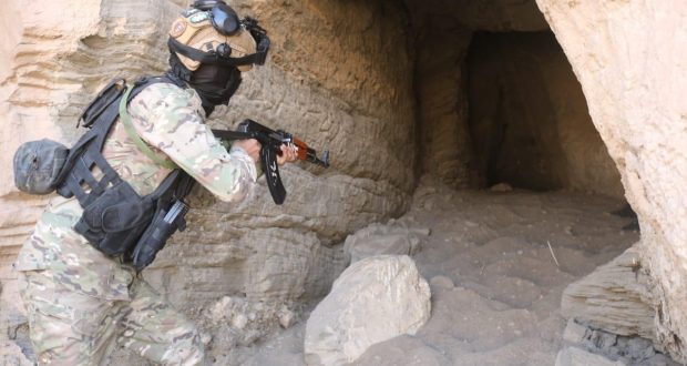 العثور على شبكة أنفاق تضم كتبا وخرائط "مهمة" لداعش جنوب شرق كركوك