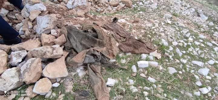صور .. العثور على رفات جندي عراقي في جبل بإقليم كوردستان