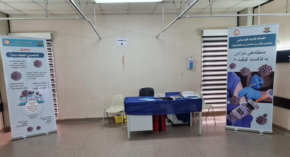 Duhok starts Covid-19 vaccination campaign