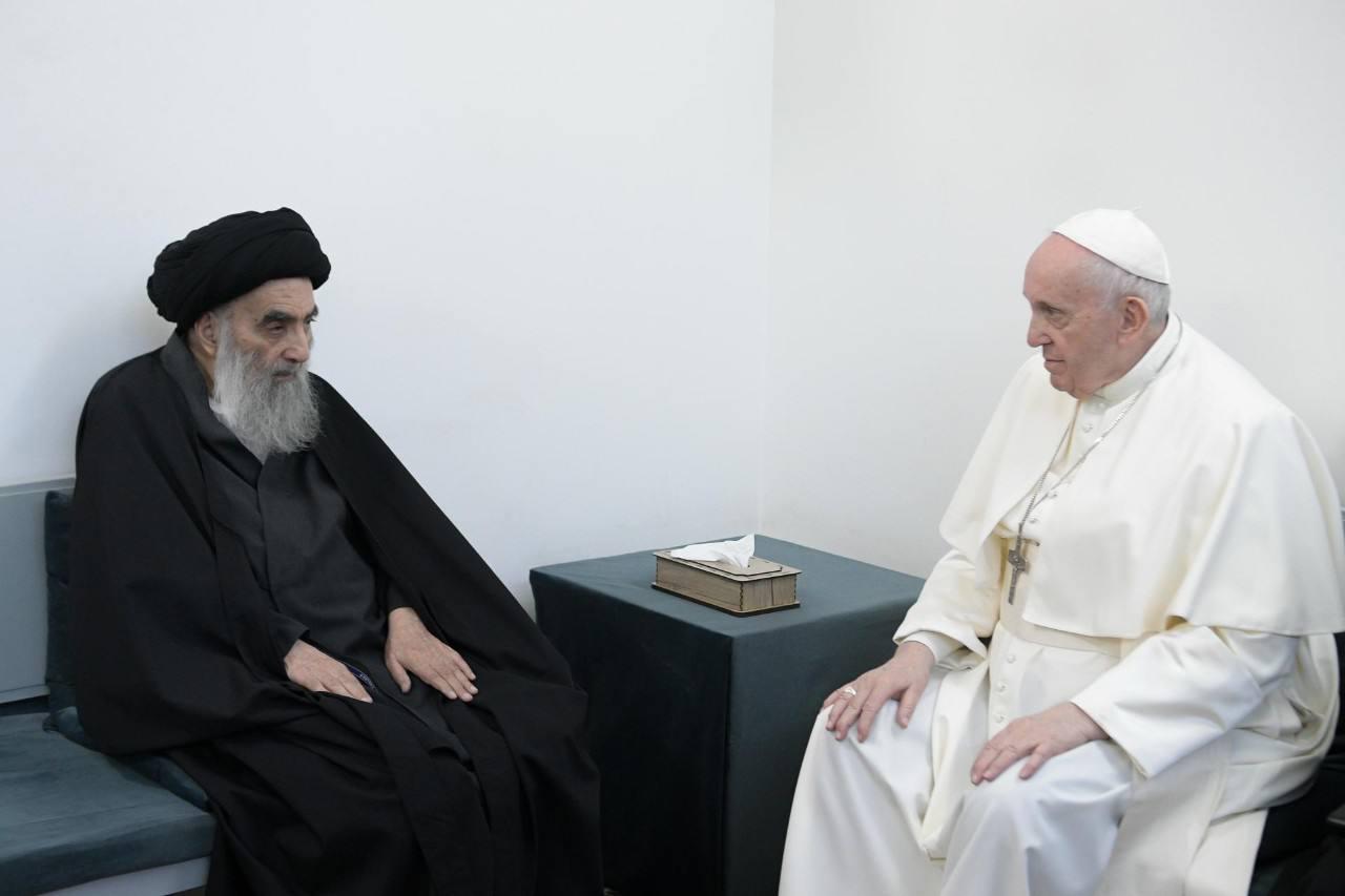 After meeting Pope Francis and Sistani "Al-Kazemi" sets March 6 as a national day for tolerance and coexistence in Iraq 1615015283968