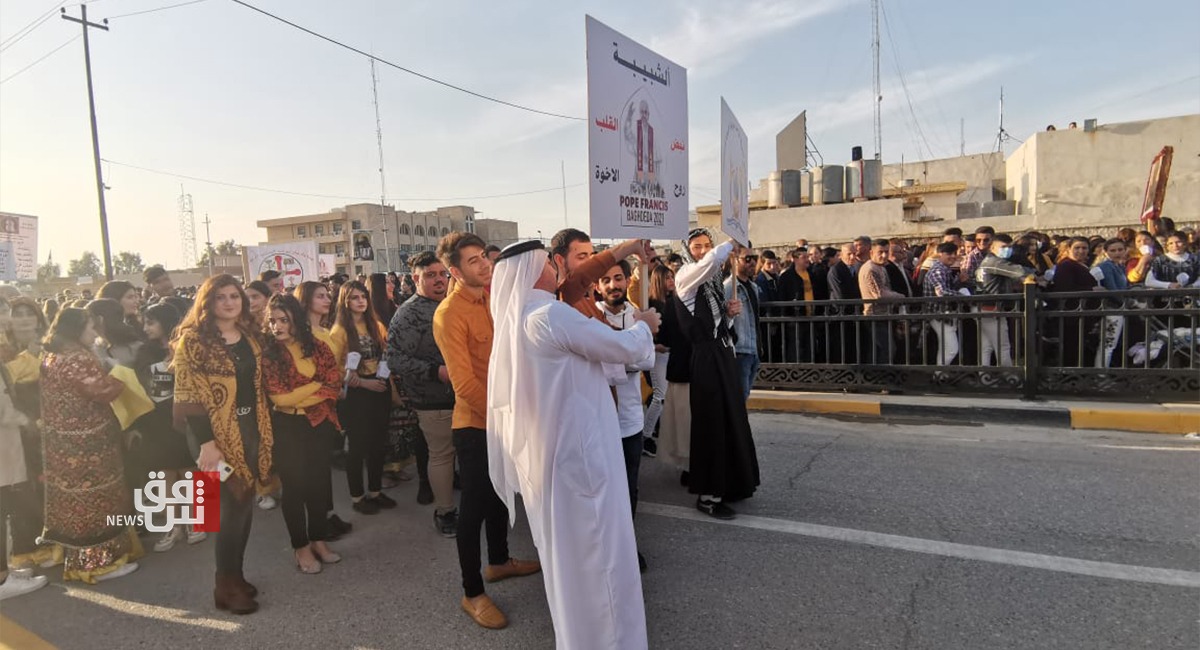 صور.. الموصل تضع "اللمسات الأخيرة" لاستقبال البابا وتوجه دعوة للمجتمع الدولي