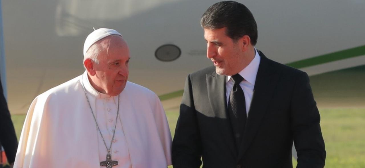 Nechirvan Barzani calls for inspiring the Pope message to redress the Baghdad-Erbil disputes