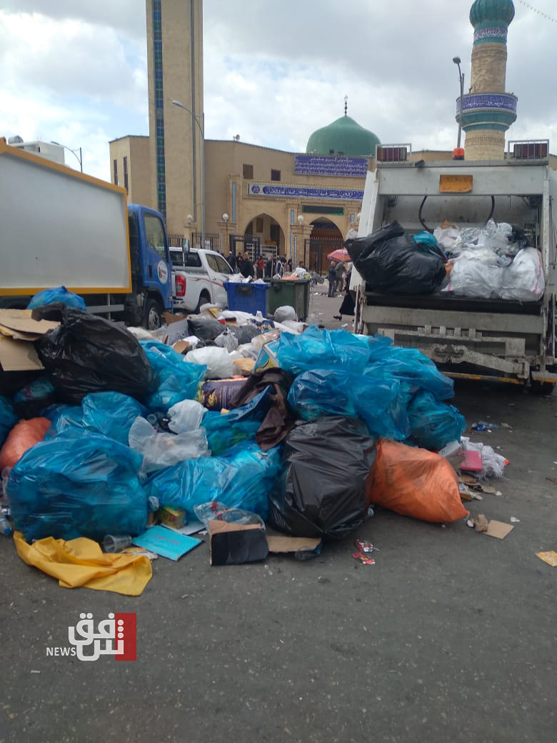 Sanitation workers strike leaves al-Sulaymaniyah littered with piles of rubbish