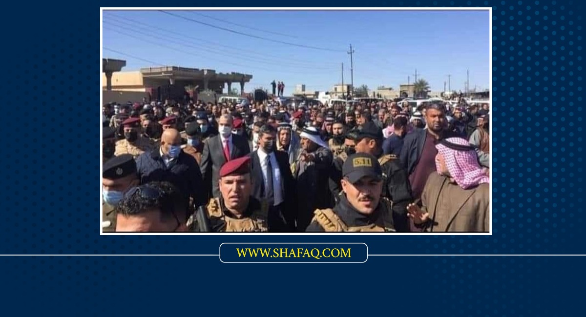 Al-Ghanmi attends the funeral processions of Al-Bu Dor massacre victims