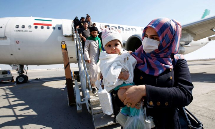 Iran suspends flights with Iraq 